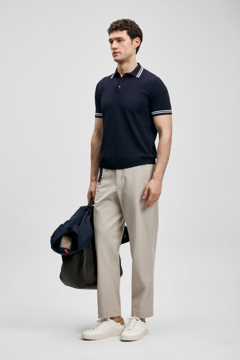 Dora Erkek Modal Karışımlı Kazak Koyu Lacivert - Lufian (1)