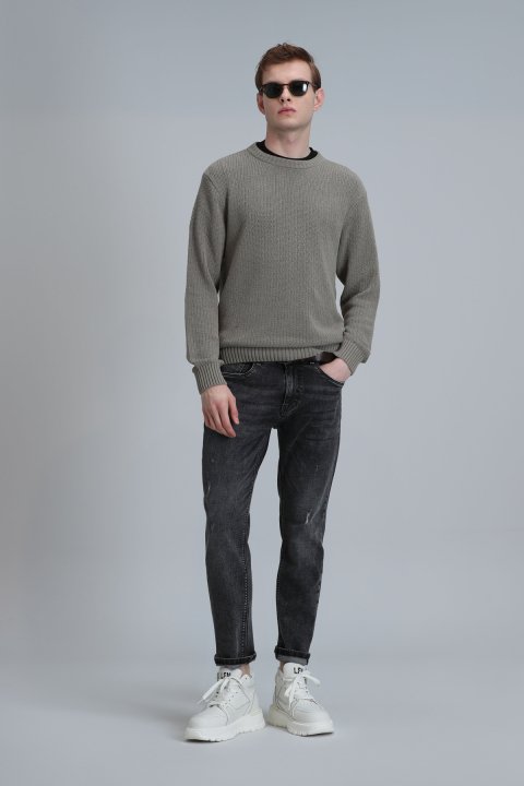 Duffy Smart Jean Erkek Pantolon Slim Fit Siyah - Lufian