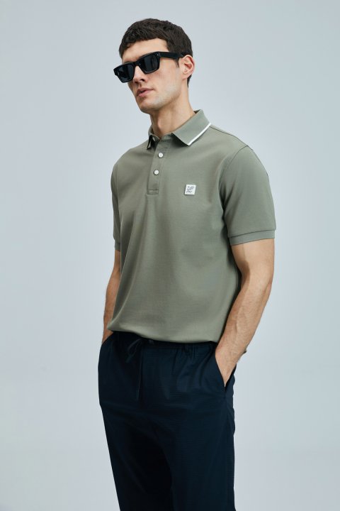 Echo Smart Erkek Polo Tişört Açık Yeşil - Lufian