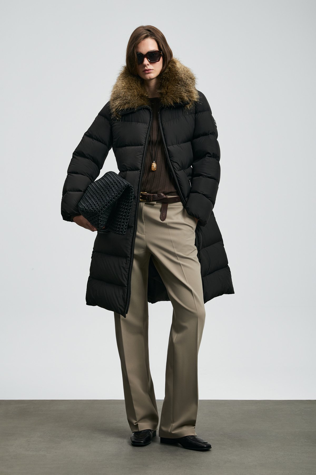 Kaztüyü Woman Coat Black - Lufian (1)