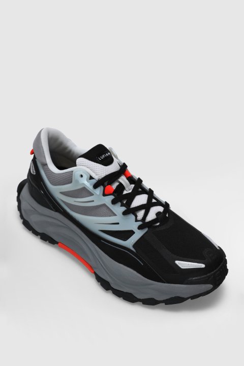 Edwın Erkek Deri Sneaker Ayakkabı Siyah - Lufian (1)