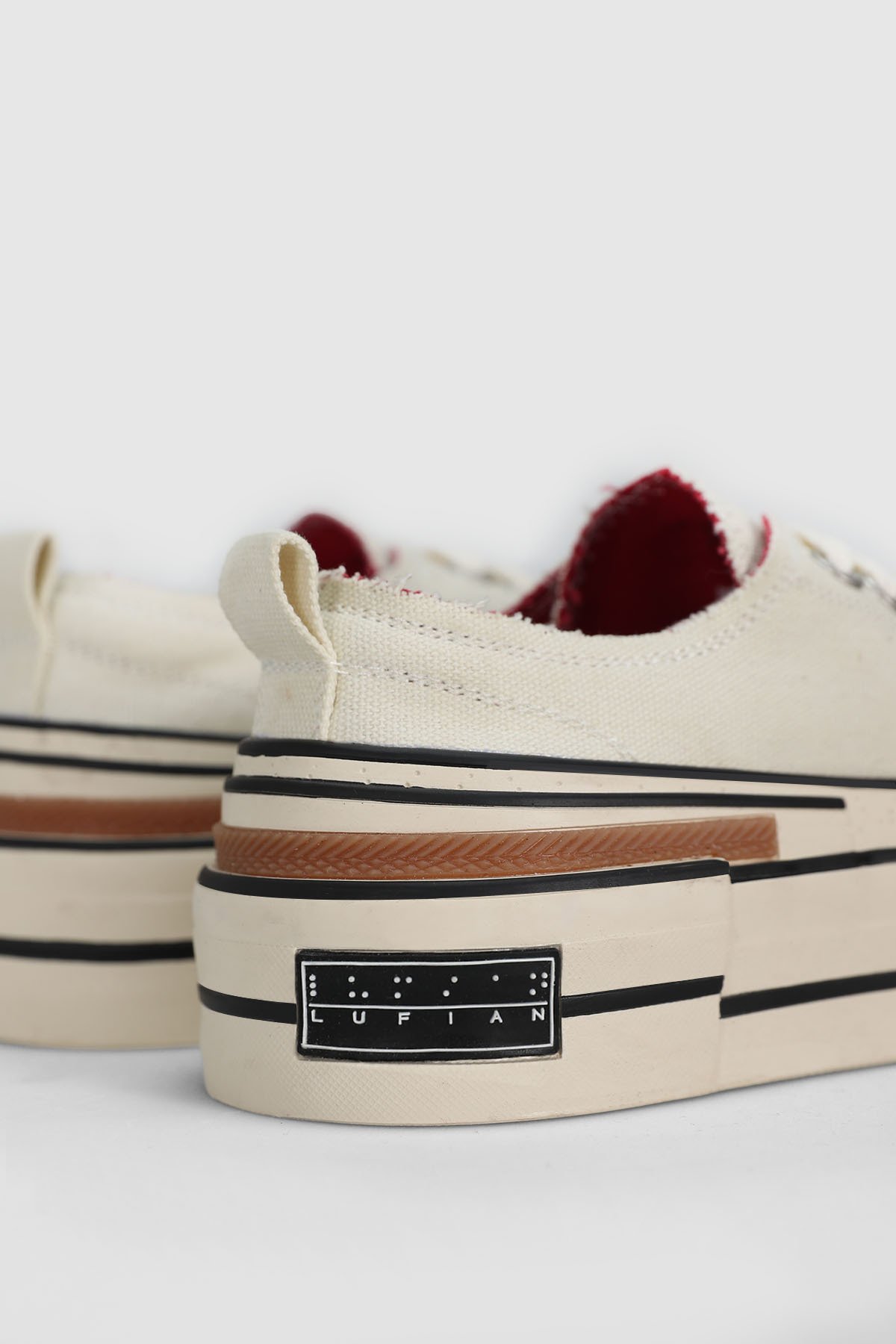 Elena Kadın Sneaker Ayakkabı Beyaz - Lufian (1)