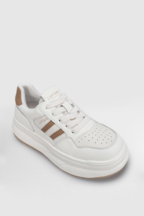 Elora Kadın Sneaker Ayakkabı Bej - Lufian (1)