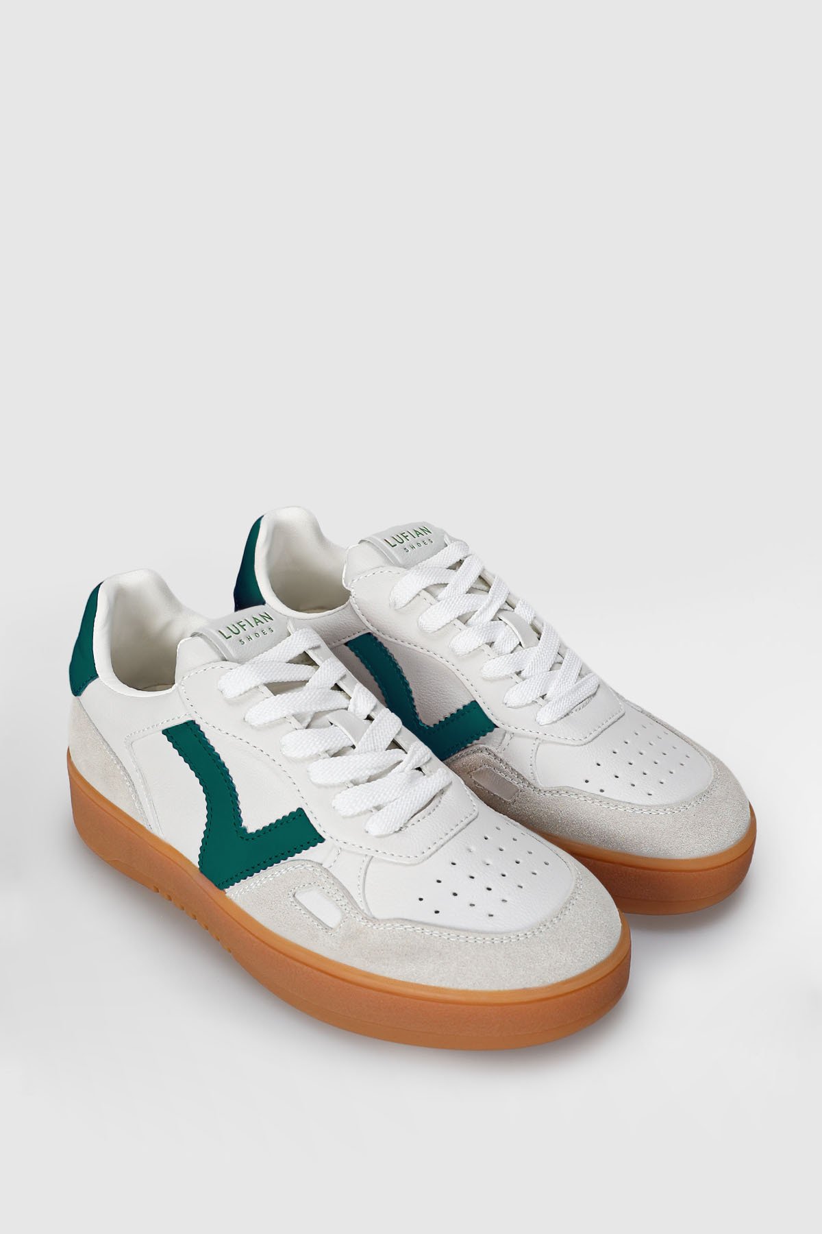 Elsa Women's Sneaker Shoes Green - LUFIAN