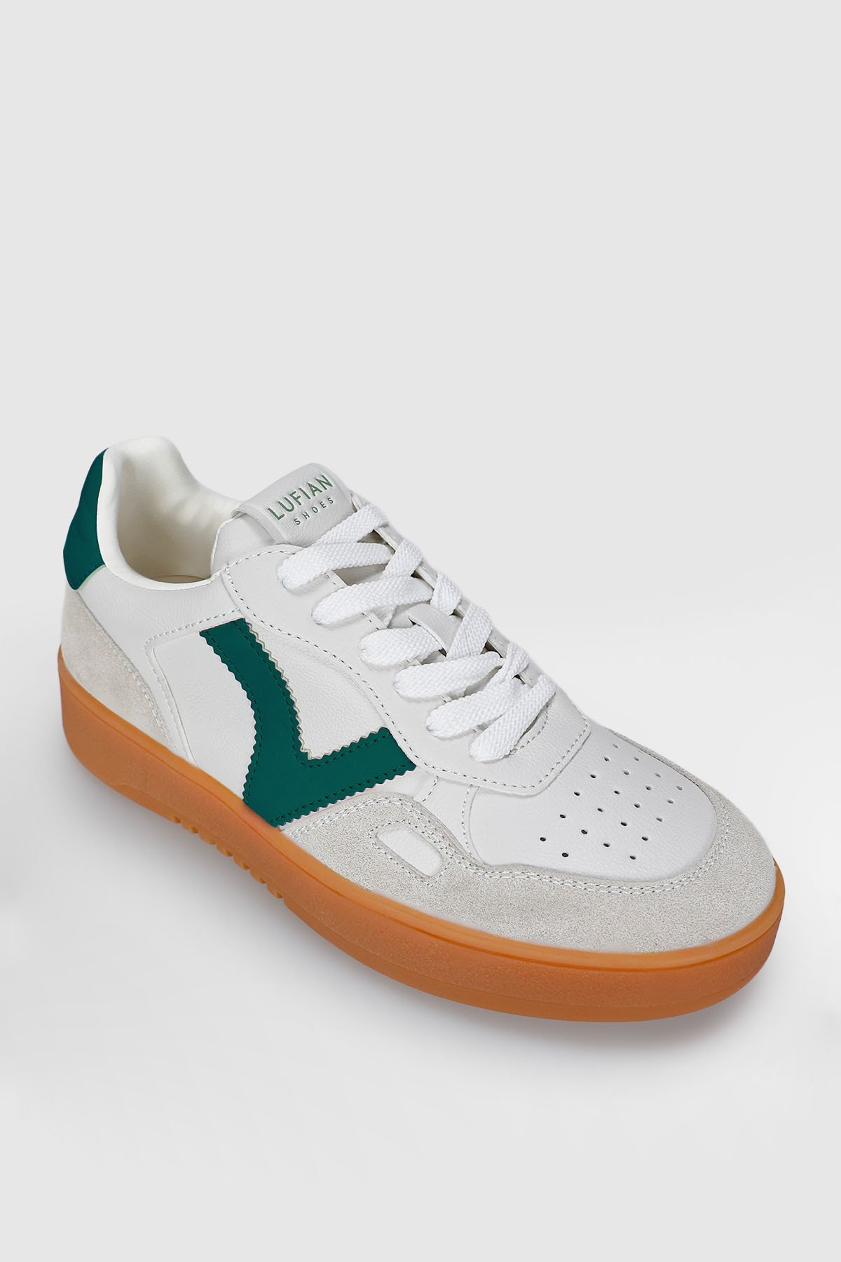 Elsa Women's Sneaker Shoes Green - LUFIAN (1)