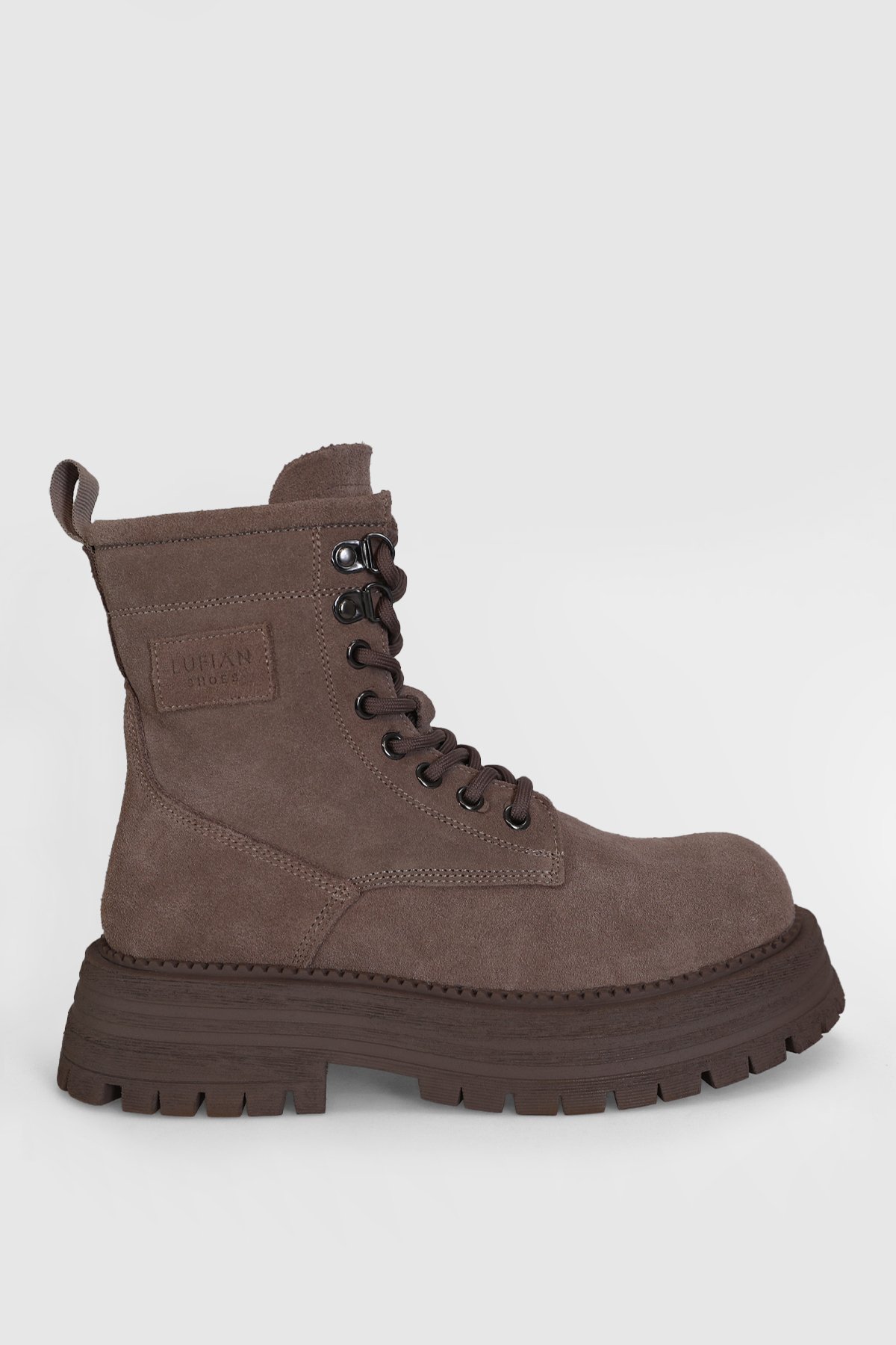 Ember Erkek Deri Bot Deve Tüyü - Lufian