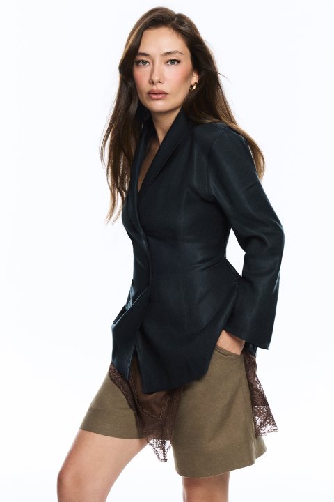 Emılıa Women's Jacket Black - Lufian