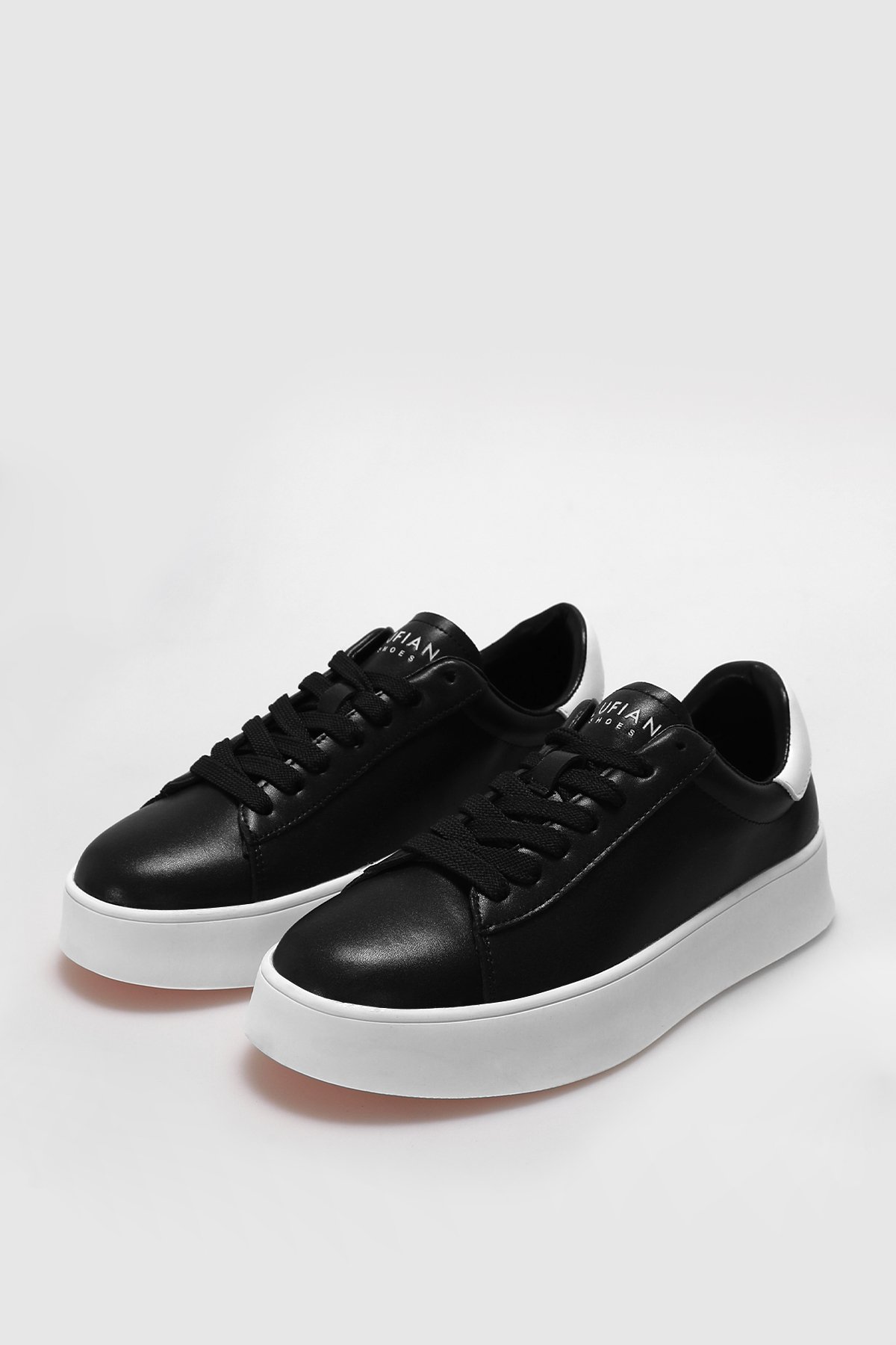 Adel Women's Sneaker Shoes Black - LUFIAN