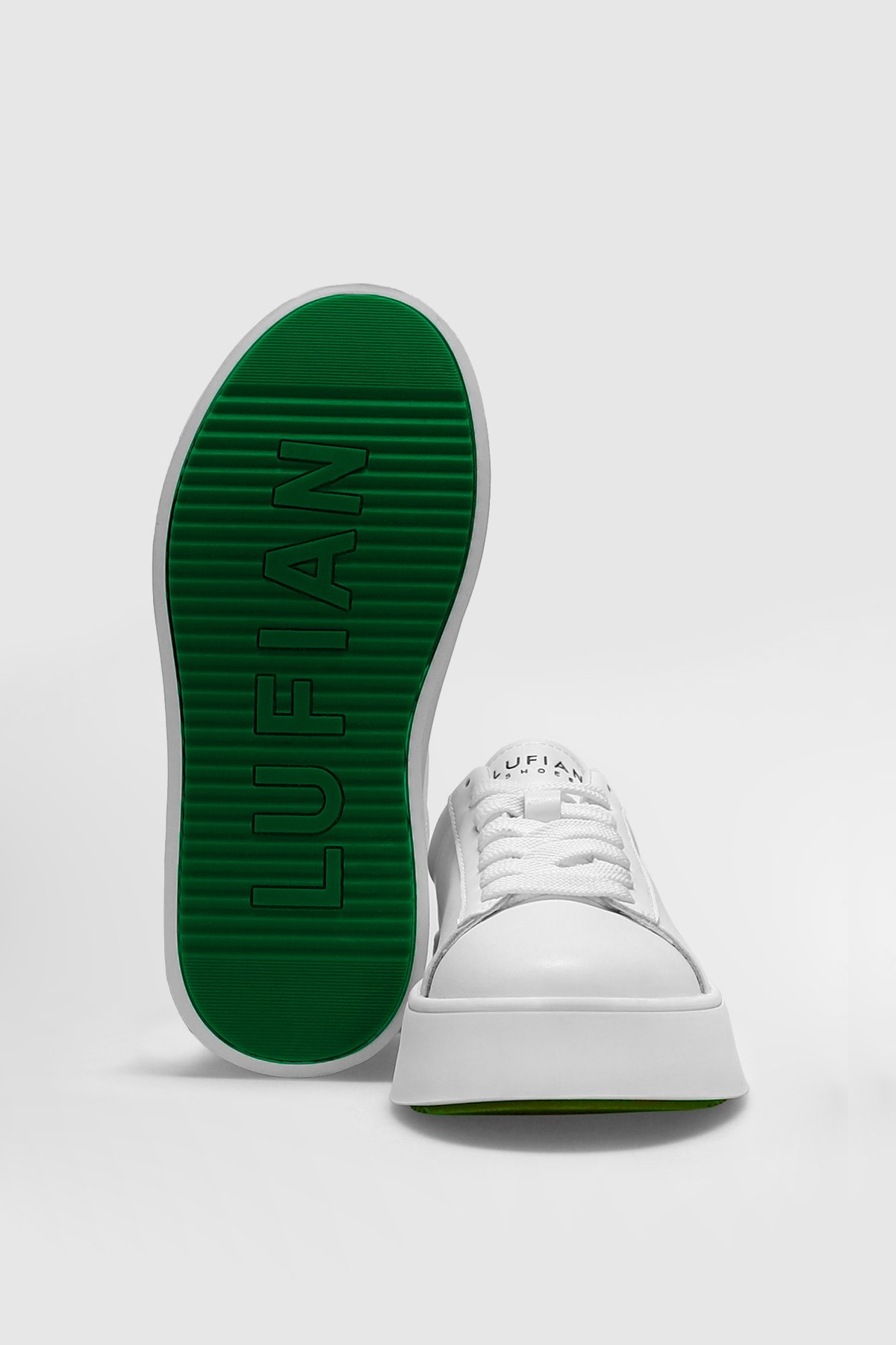 Adel Women's Sneaker Shoes Green - LUFIAN