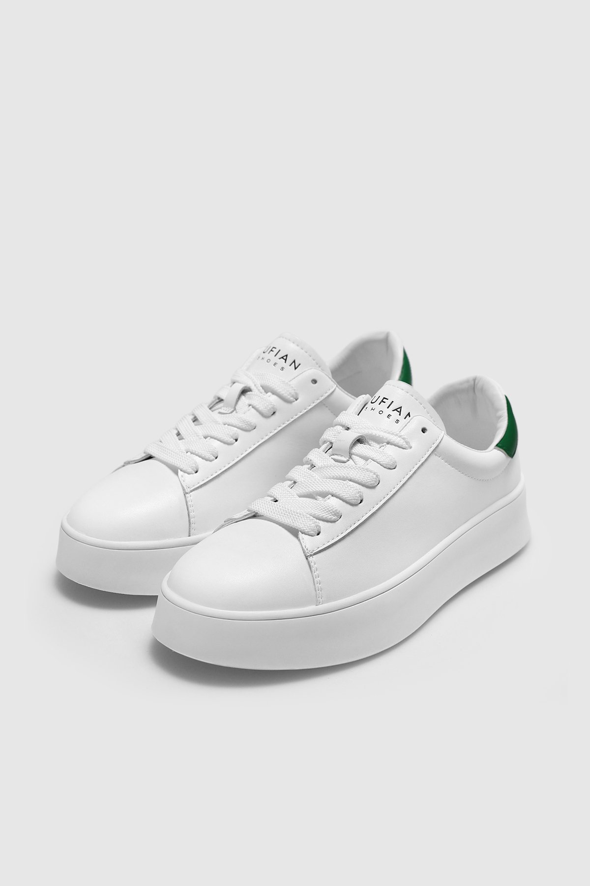 Adel Women's Sneaker Shoes Green - LUFIAN