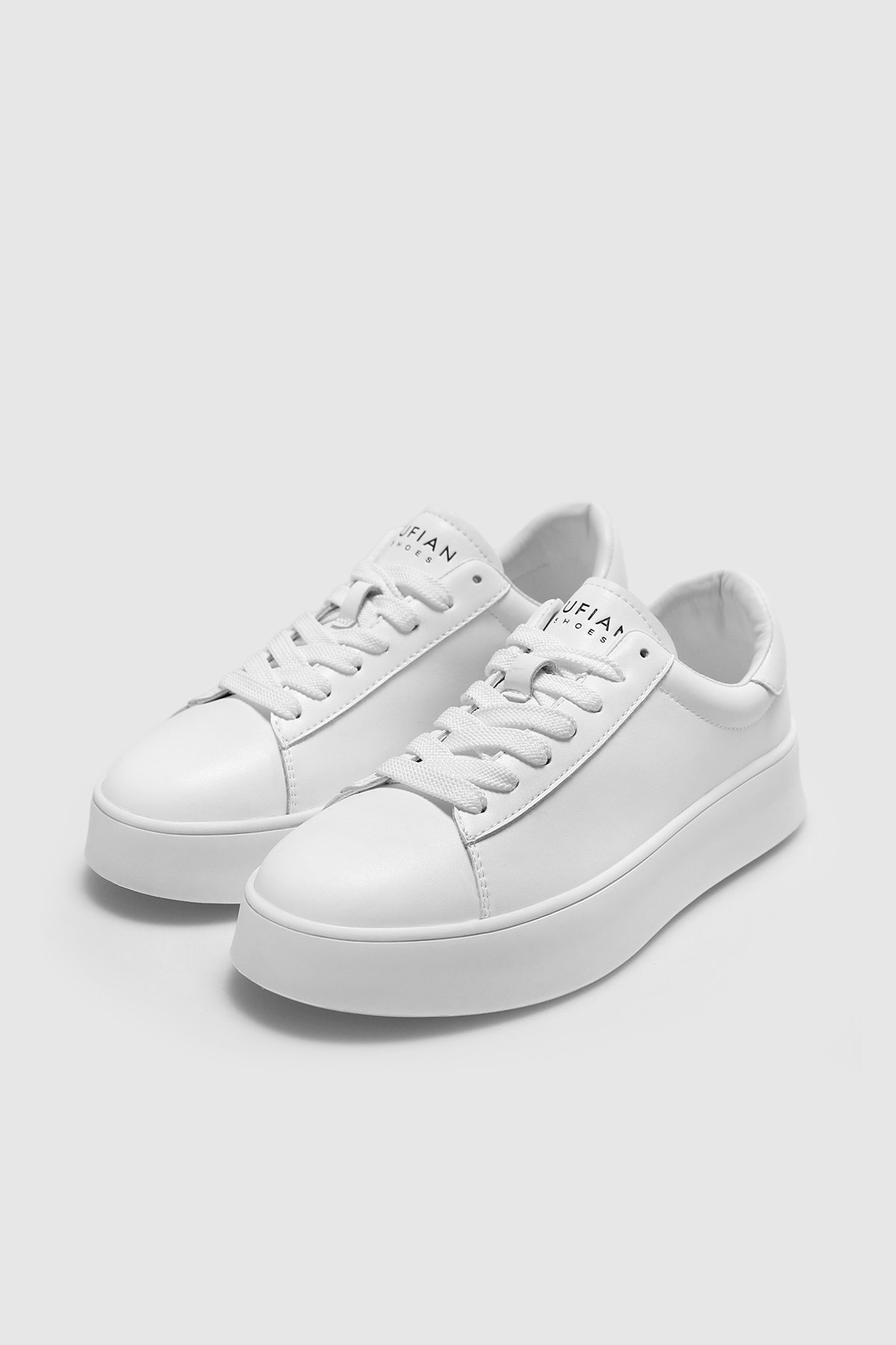 Adel Women's Sneaker Shoes White - LUFIAN