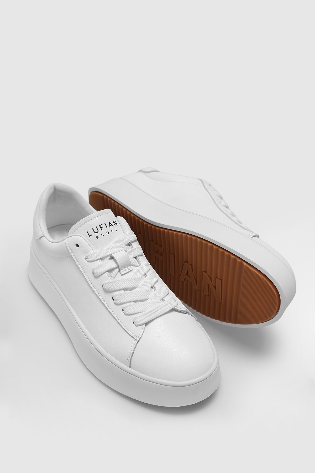 Adel Women's Sneaker Shoes White - LUFIAN (1)