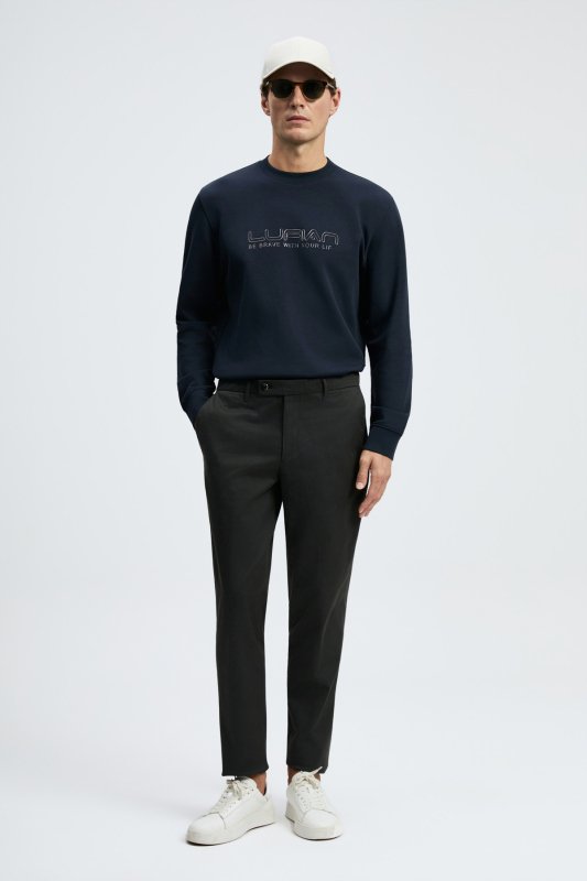 Smart Mens Chino Pants Slım Fıt Khakı