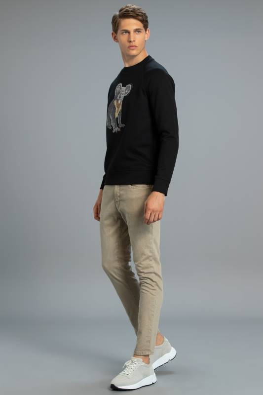 Akris Male Sweatshirt Black - 3