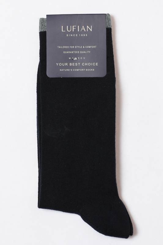 Alberta Mens Socks Navy - 1