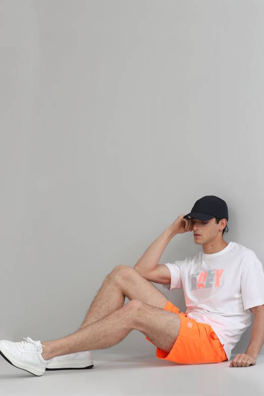 Aldor Mens Sea Short Orange - 4