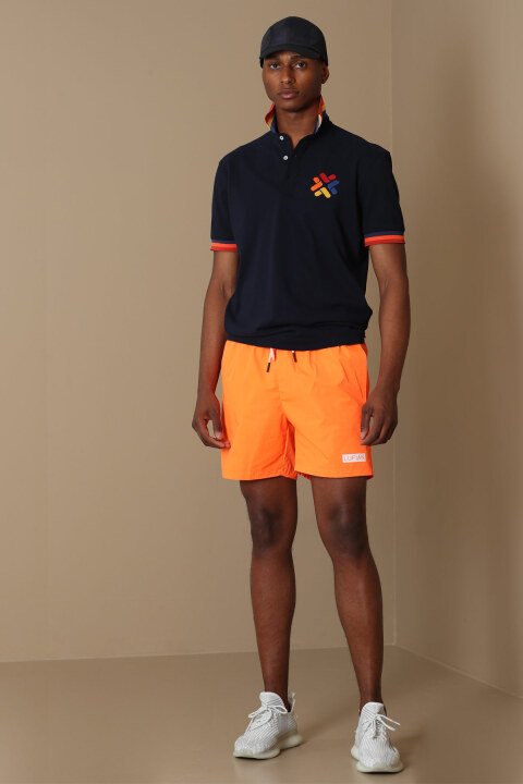 Aldor Mens Sea Short Orange - Lufian