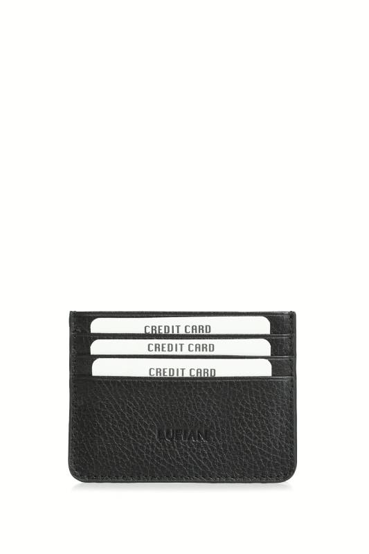 Alferd Mens Leather Card Black - 3