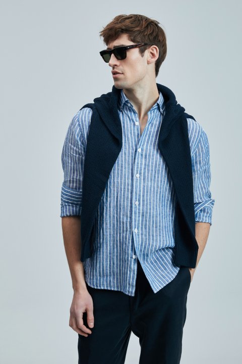 Alfred Regular Fıt Blue - Lufian (1)