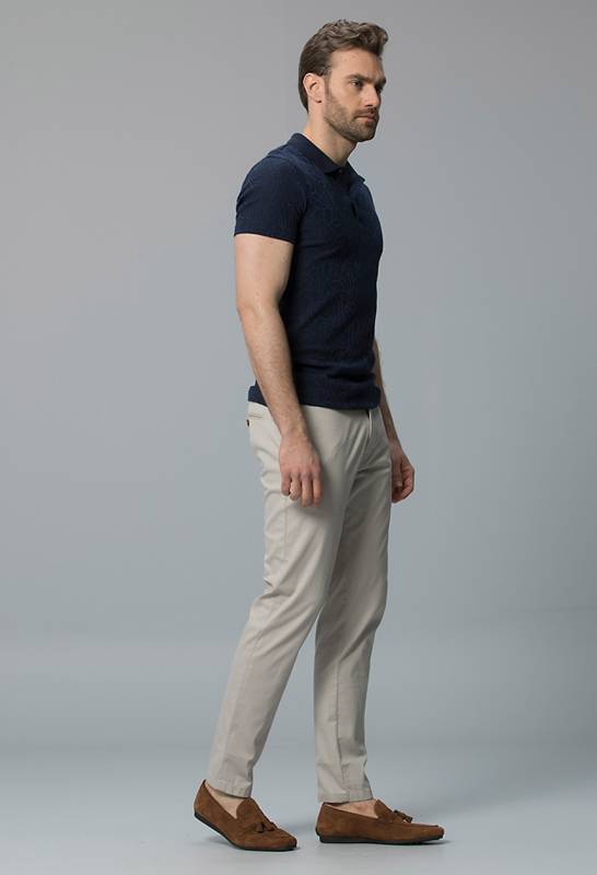 Allvis Sports Mens Chino Pants Slım Fıt Beıge - 2