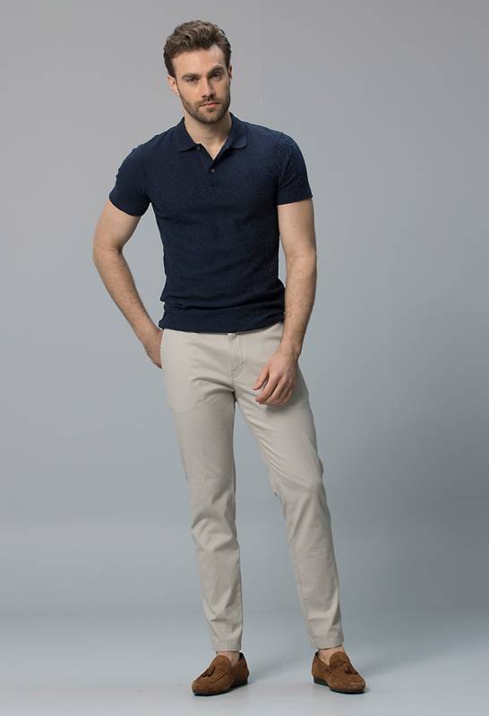 Allvis Sports Mens Chino Pants Slım Fıt Beıge - 3