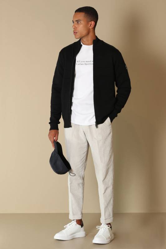 Alpin Male Cardigan Black - 3