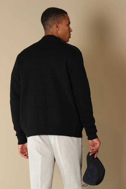 Alpin Male Cardigan Black - 6