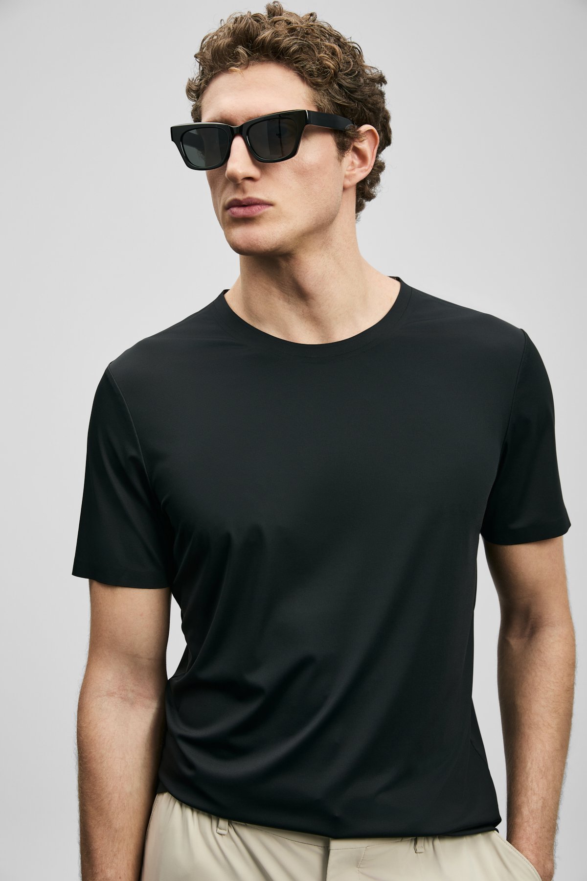 Hi- Tech Performance Seamless T- Shirt Black - Lufian