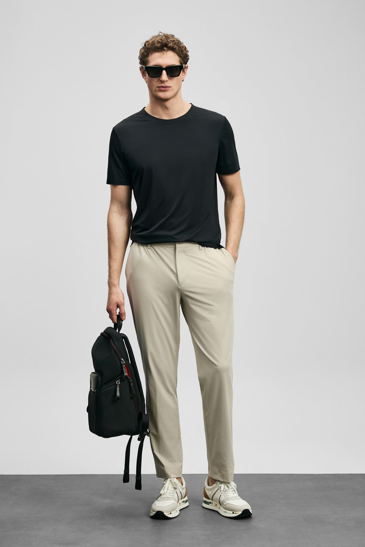 Hi- Tech Performance Seamless T- Shirt Black - Lufian