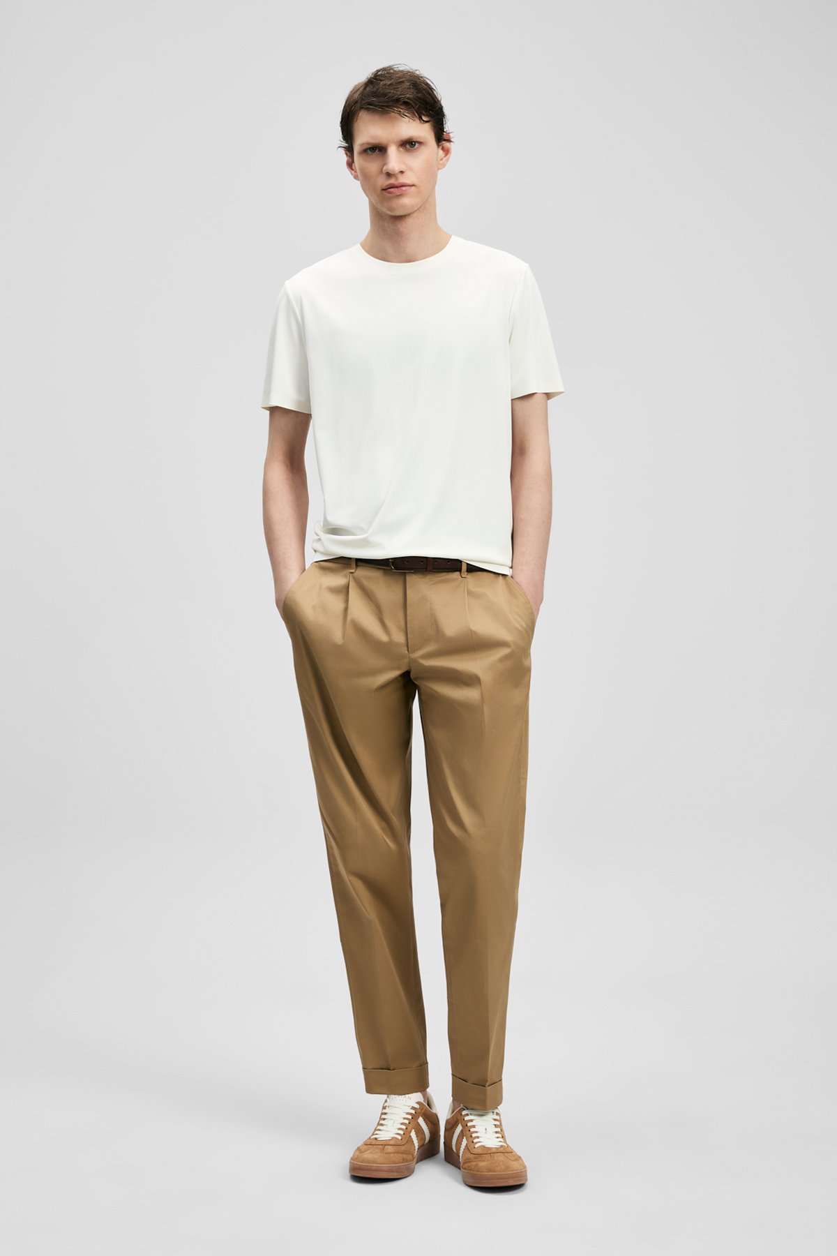 Altero Hi-Tech Performance Seamless T-Shirt White - LUFIAN