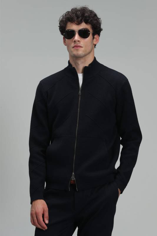 Amır Male Cardigan Navy - 1