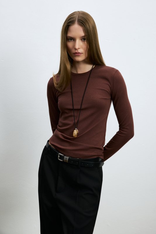Amıra Women's T-Shirt Burgundy
