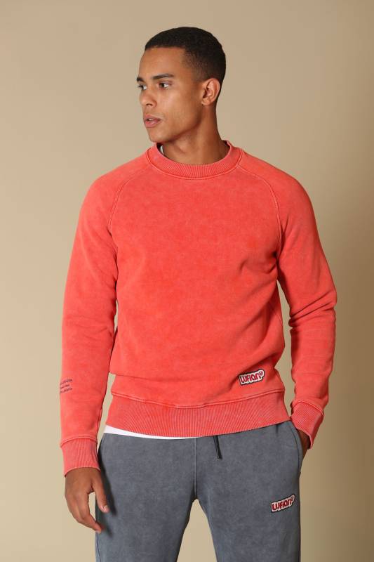 Amor Male Sweatshirt Red - 1