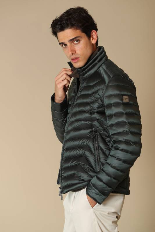 Andy Goose Feather Male Coat Green - 2