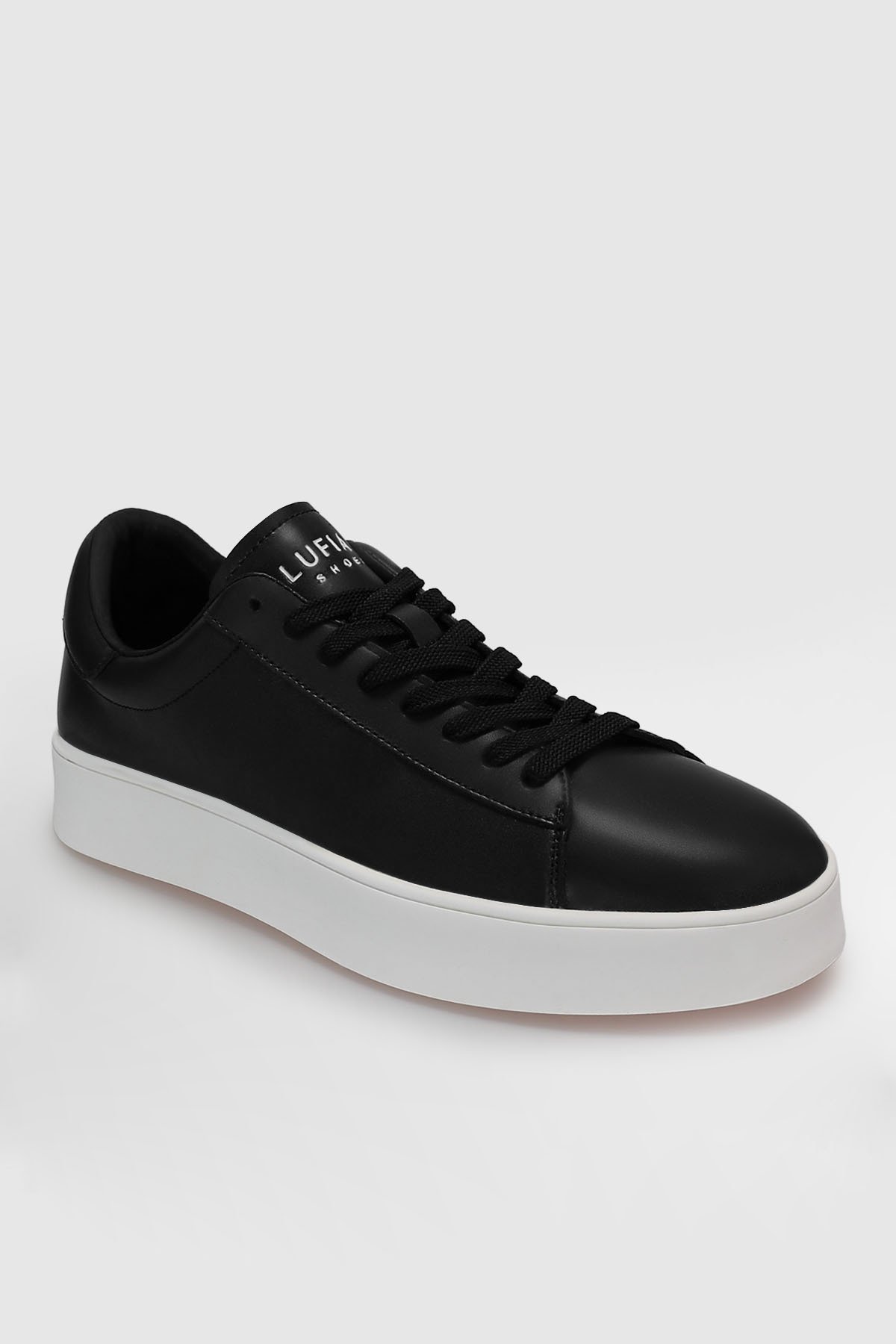 Anton Men's Sneaker Shoes Black - LUFIAN (1)