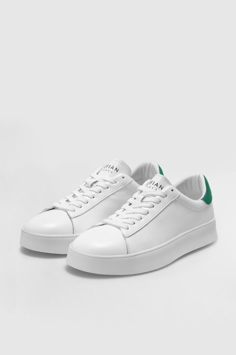 Anton Men's Sneaker Shoes Green - LUFIAN
