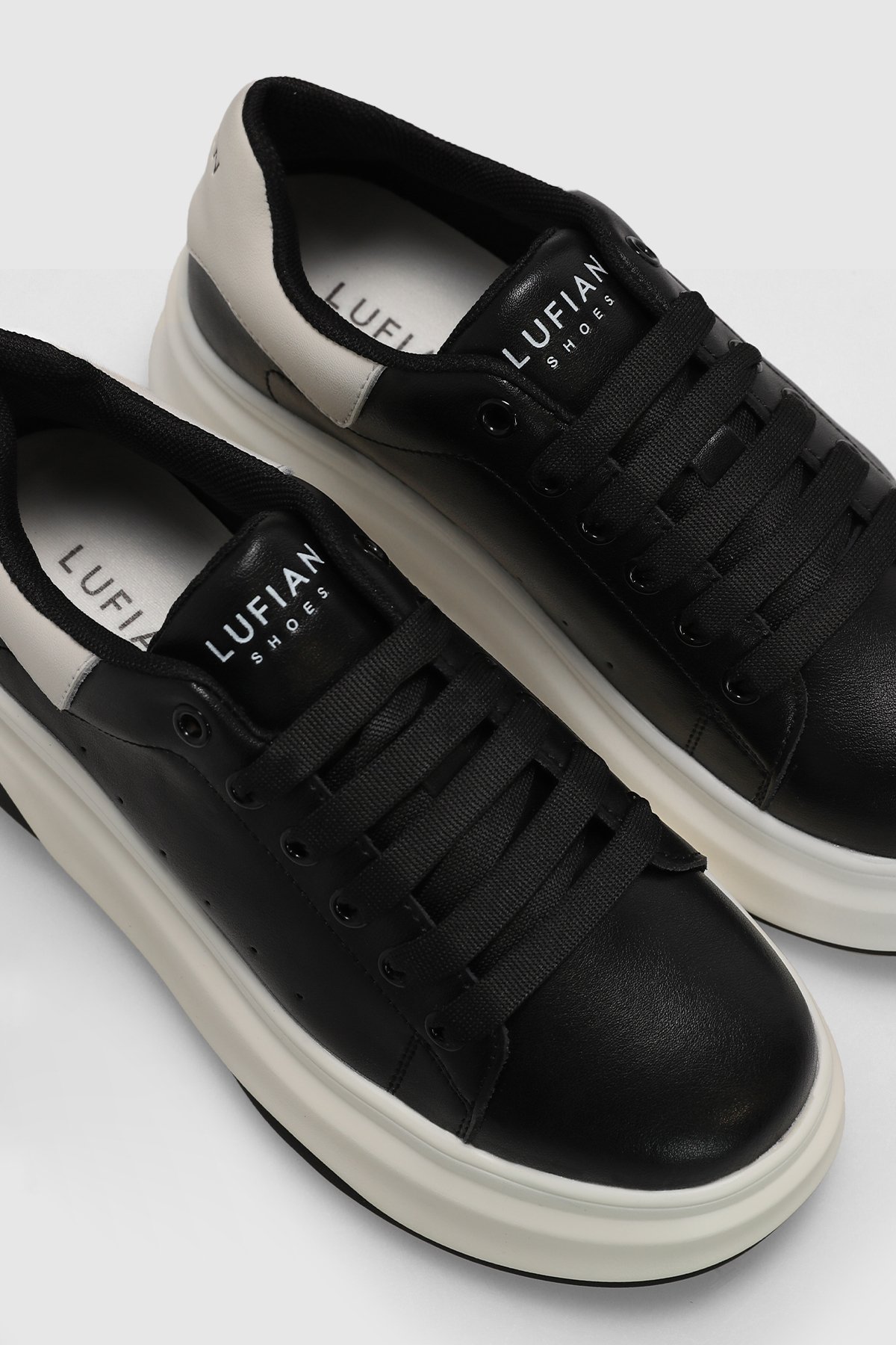 Aprıl Women's Sneaker Shoes Black - LUFIAN (1)