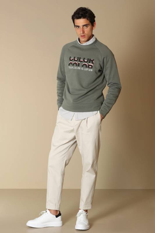 Arman Male Sweatshirt Green - 3