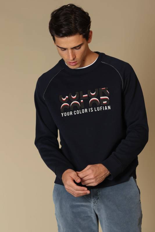 Arman Male Sweatshirt Navy - 2