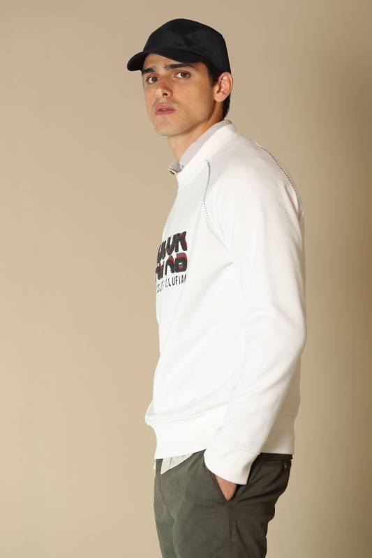 Arman Male Sweatshirt Off Whıte - 2