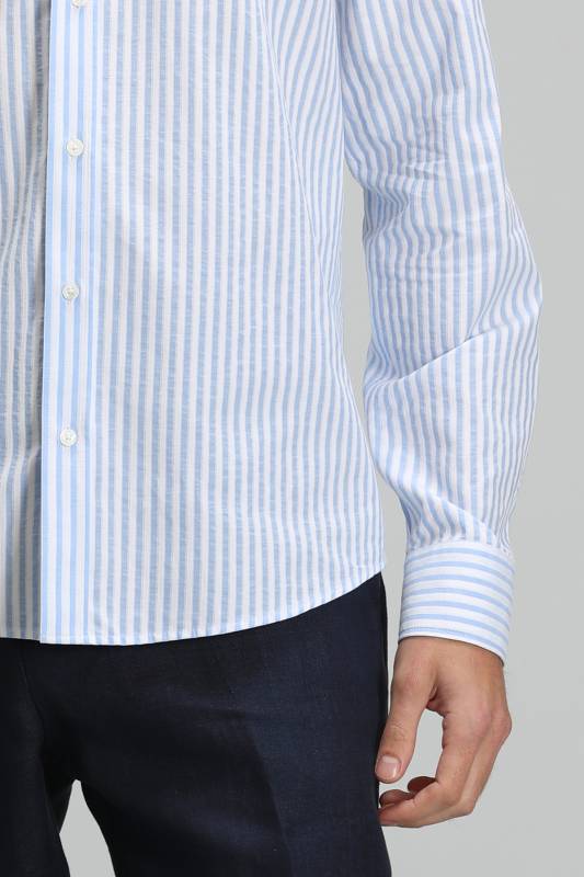 Armır Mens Smart Shirt Comfort Slım Fıt Sax - 3