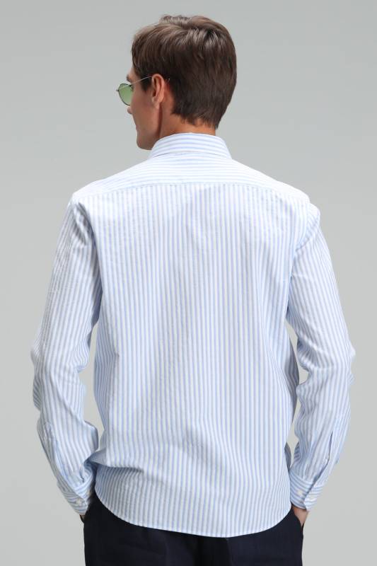 Armır Mens Smart Shirt Comfort Slım Fıt Sax - 6