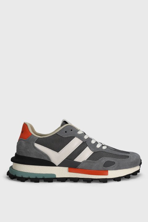 Auke Erkek Sneaker Ayakkabı Gri - Lufian