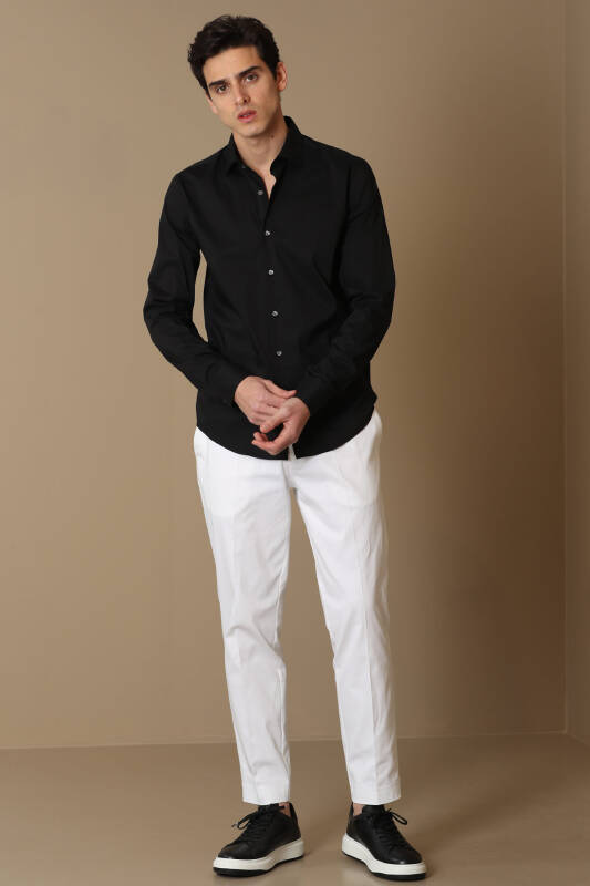 Austın Men Basic Shirt Black - 3