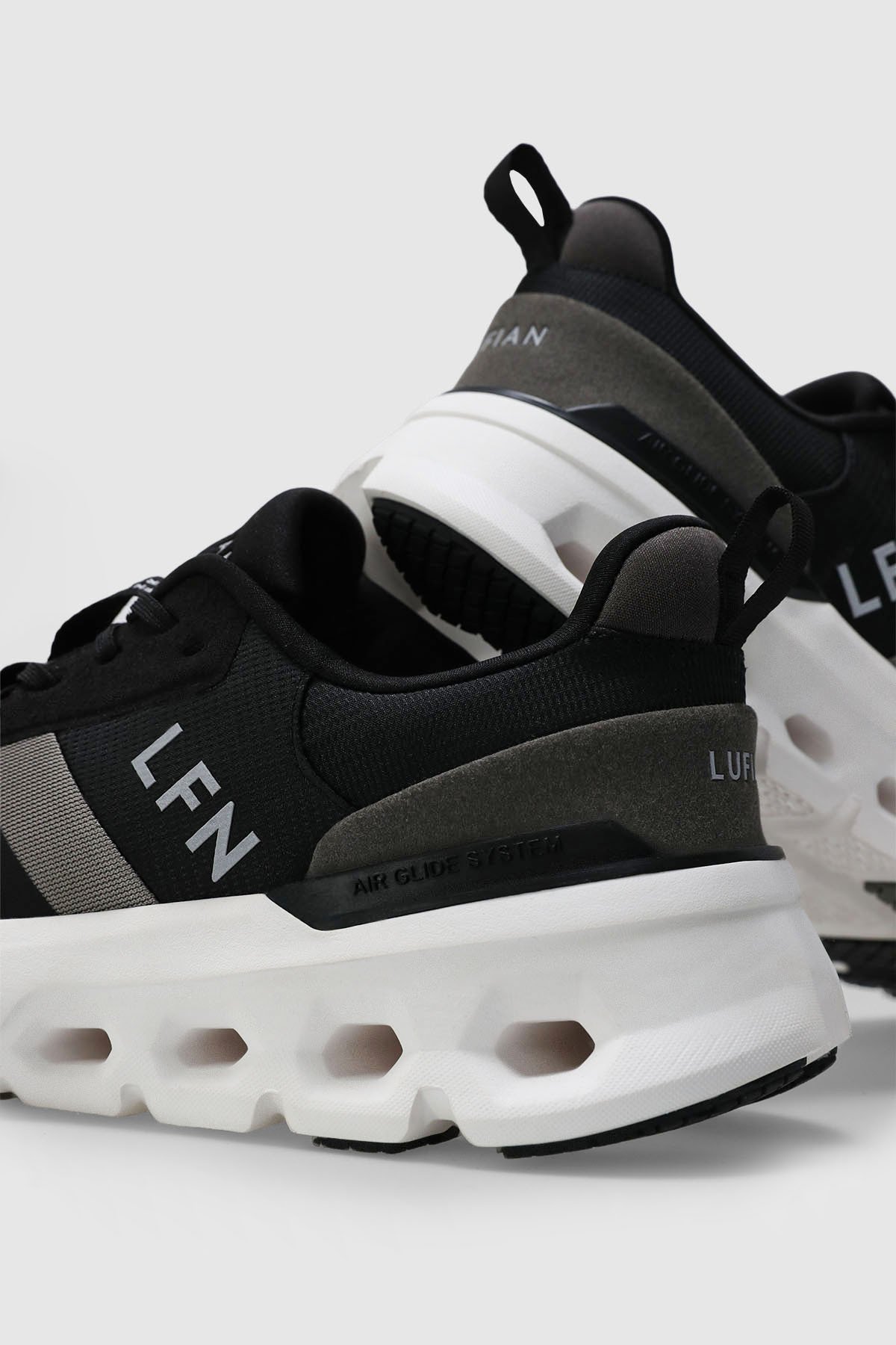 Axel Men's Sneaker Shoes Black - LUFIAN