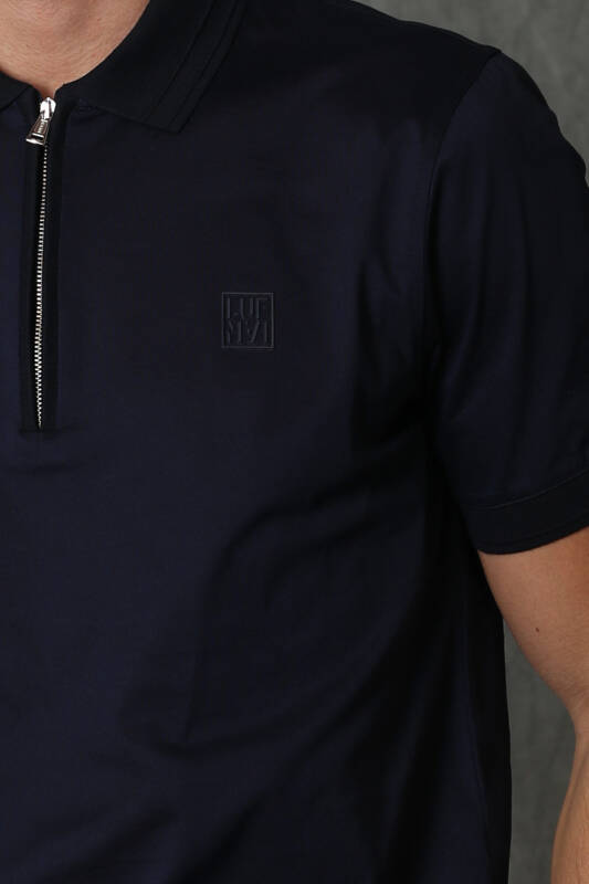 Babel Smart Mens Polo T - Shirt Navy - 3