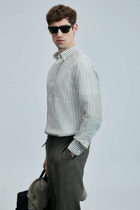 Bert Regular Fıt Green - Lufian (1)