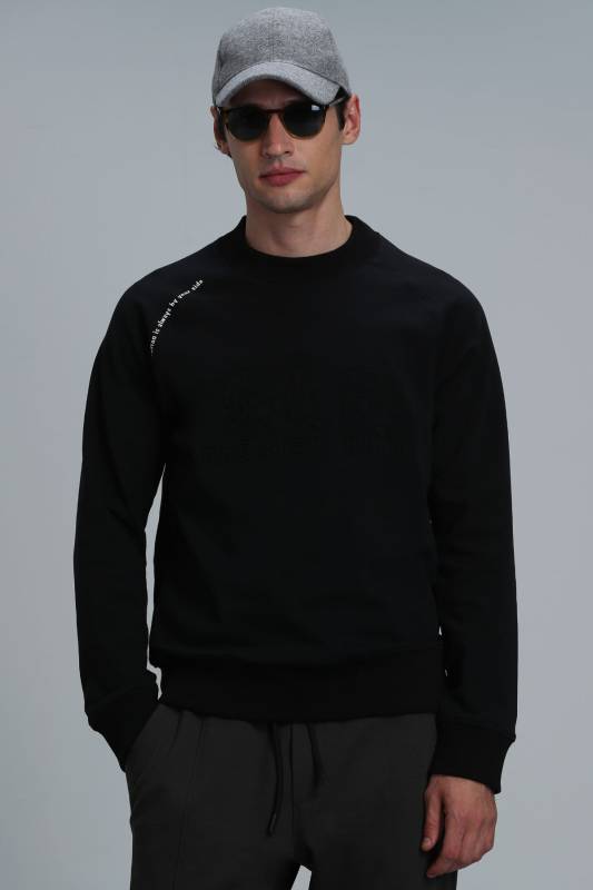 Bert Male Sweatshirt Black - 1