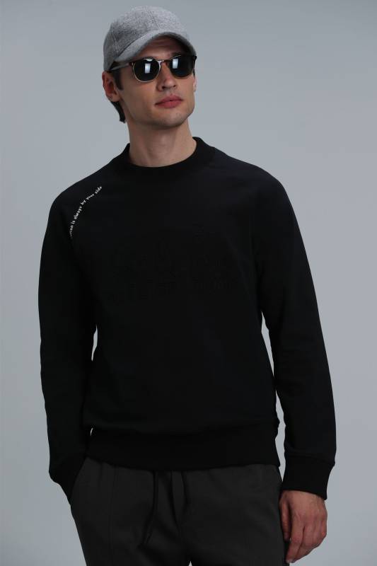 Bert Male Sweatshirt Black - 5