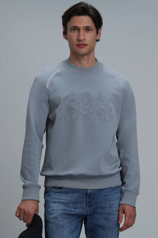 Bert Male Sweatshirt Blue - 1